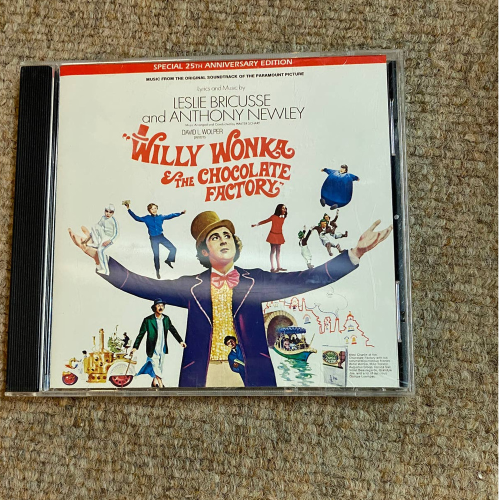 Willy Wonka And The Chocolate Factory Soundtrack CD